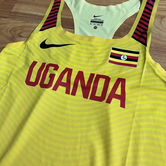 Nike Pro Elite Team Uganda Running Singlet Women’s Size XS -‎ MADE IN USA ! - Picture 2 of 7